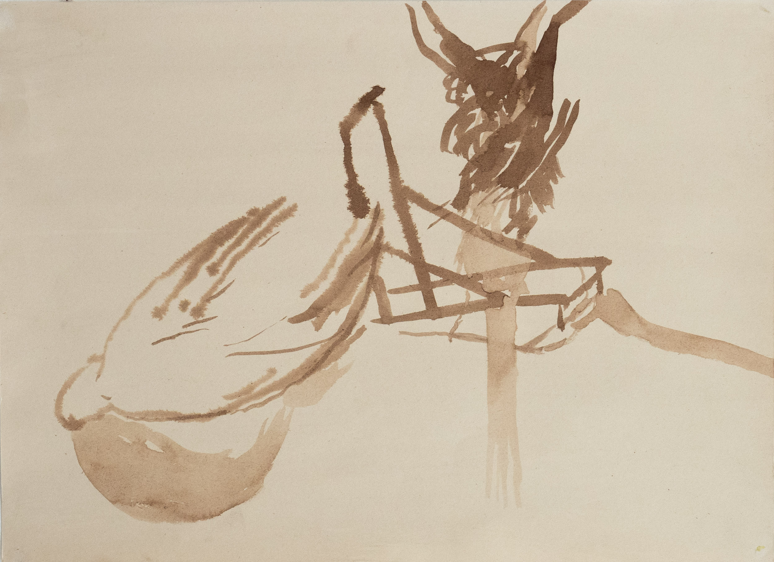 Against a space. Gura Shechter. 2024